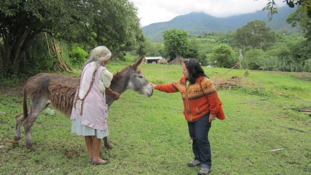 wife with indigenous woman