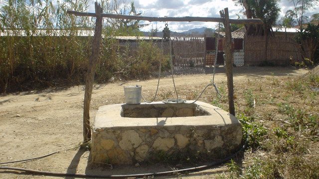 water well in an unreached people group